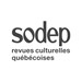 Logo SODEP  – revues culturelles québécoises