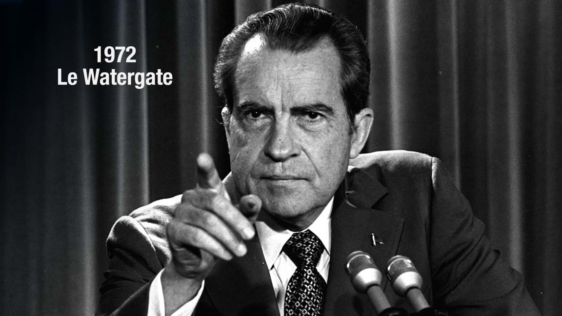 1972, le Watergate