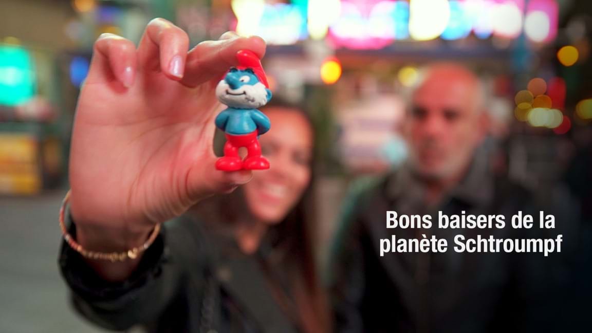 Bons baisers de la planète Schtroumpf