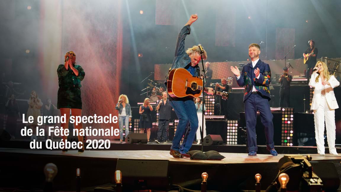 Le Grand spectacle de la Fête nationale du Québec 2020