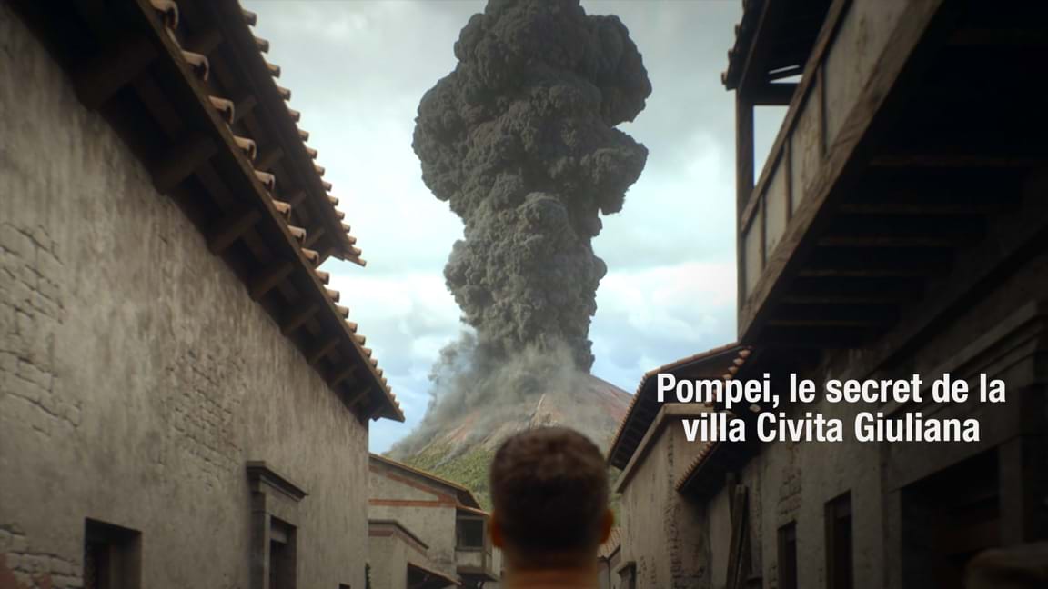 Pompéi, le secret de la villa Civita Giuliana