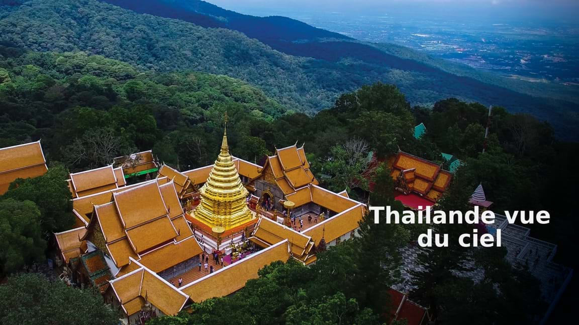 Thaïlande vue du ciel