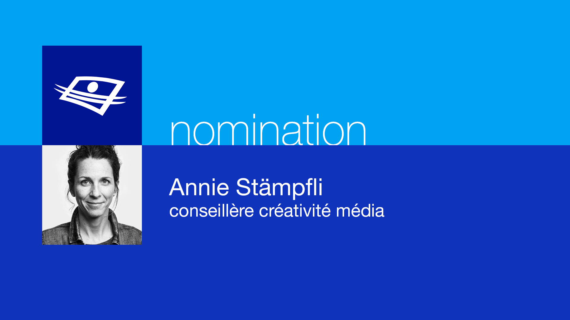 Nomination d’Annie Stämpfli, conseillère en créativité média à Télé-Québec