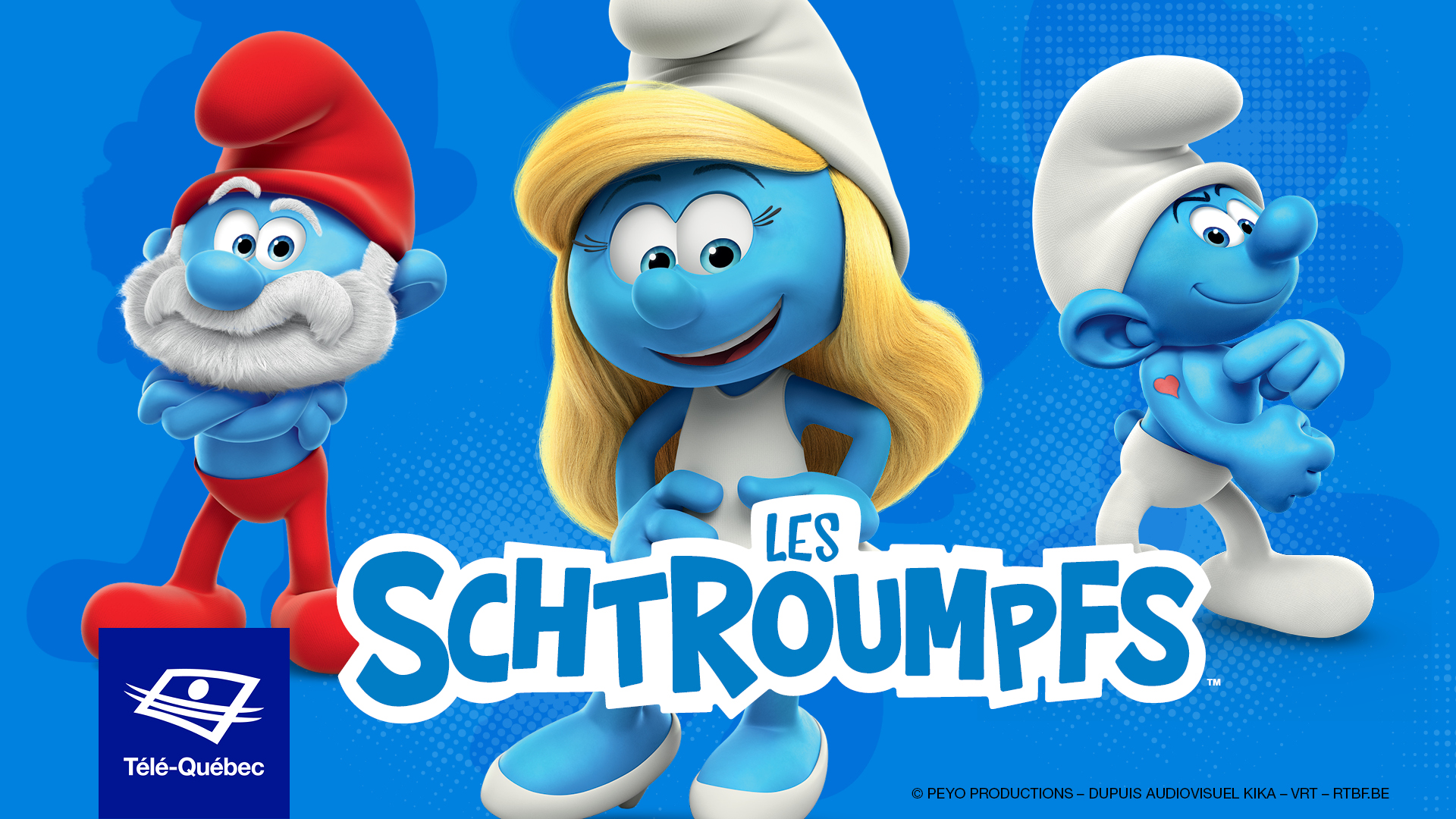 Les Schtroumpfs choisissent Télé-Québec pour vivre leurs nouvelles aventures