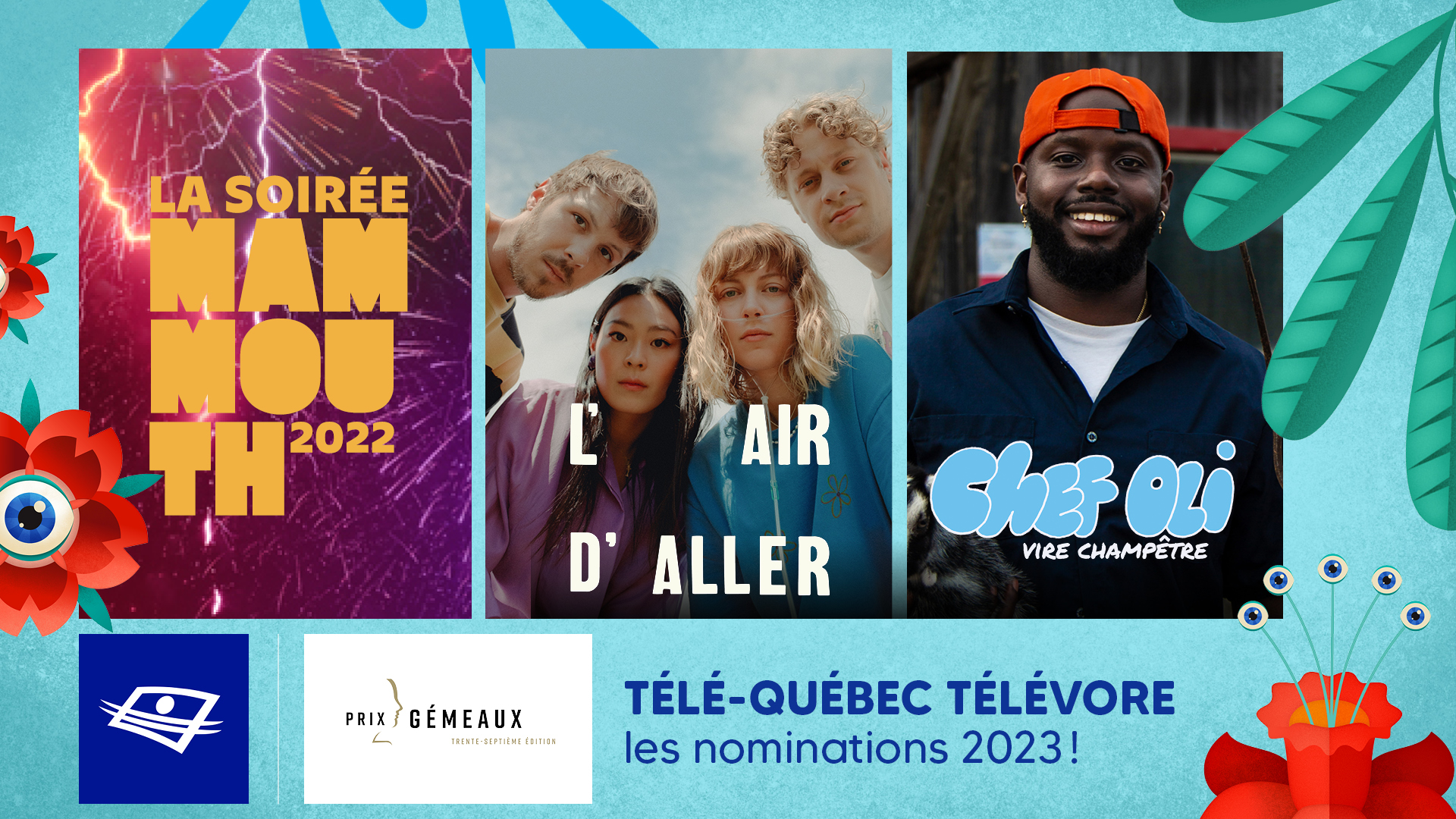 Les contenus de Télé-Québec récoltent 81 nominations aux prix Gémeaux 2023 