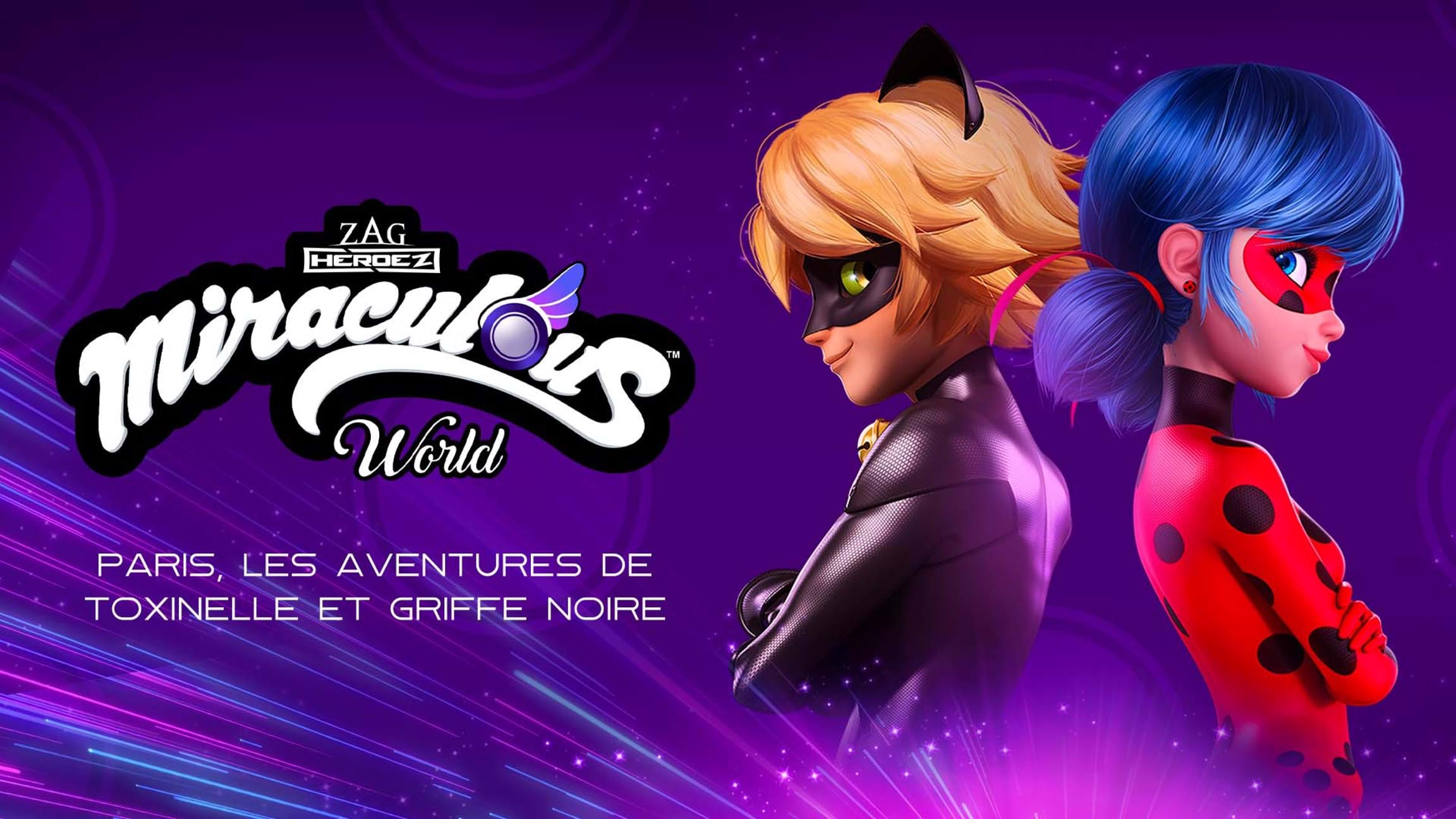 Miraculous World Paris : les aventures de Toxinelle et Griffe Noire