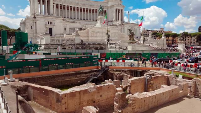 Rome, sous les pavés, l'Histoire