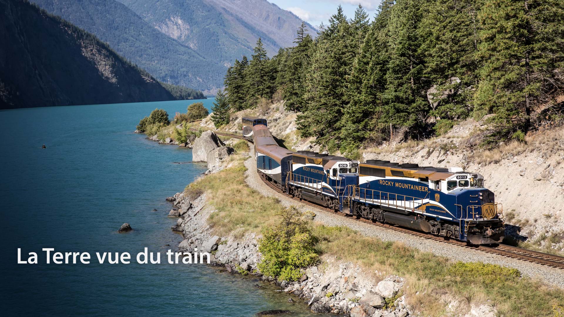 La terre vue du train