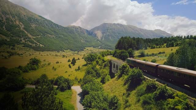 La terre vue du train