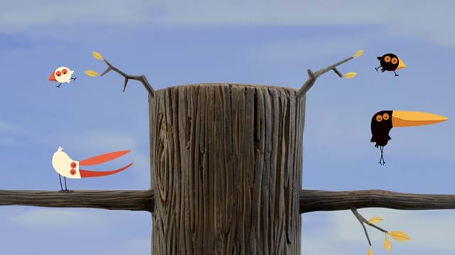 Deux petits oiseaux