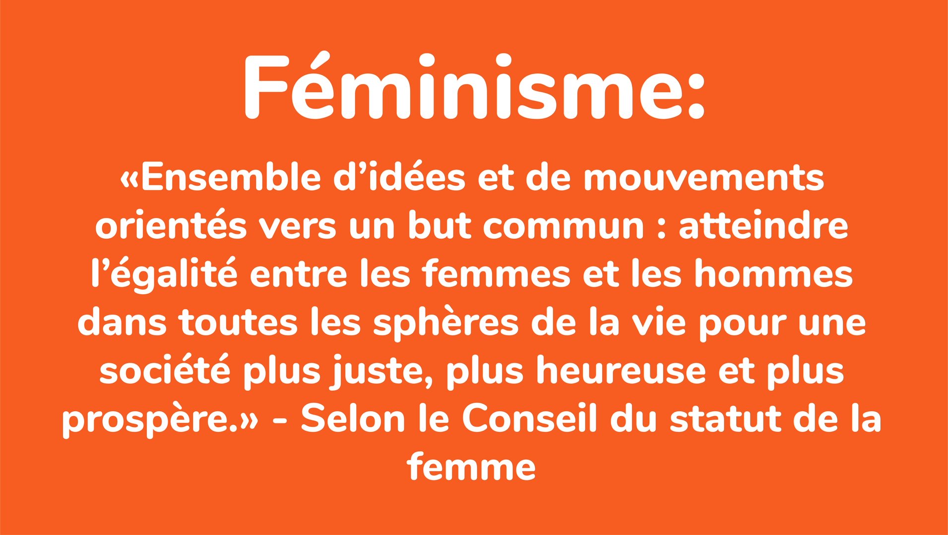 Féminisme 👩 Féminisme 👩