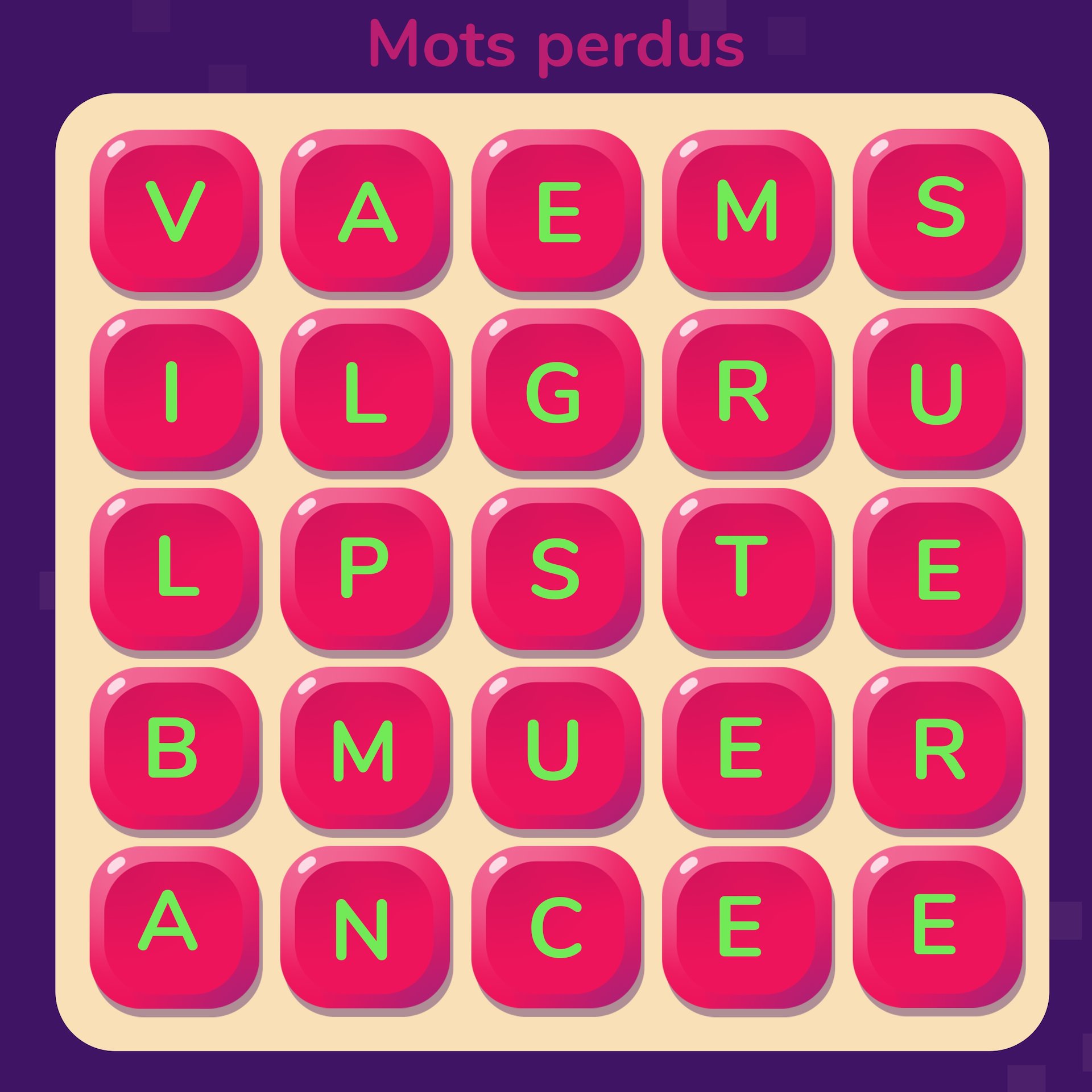 Star Des Mots - Bloc De Mots Gus - Jeux de mots