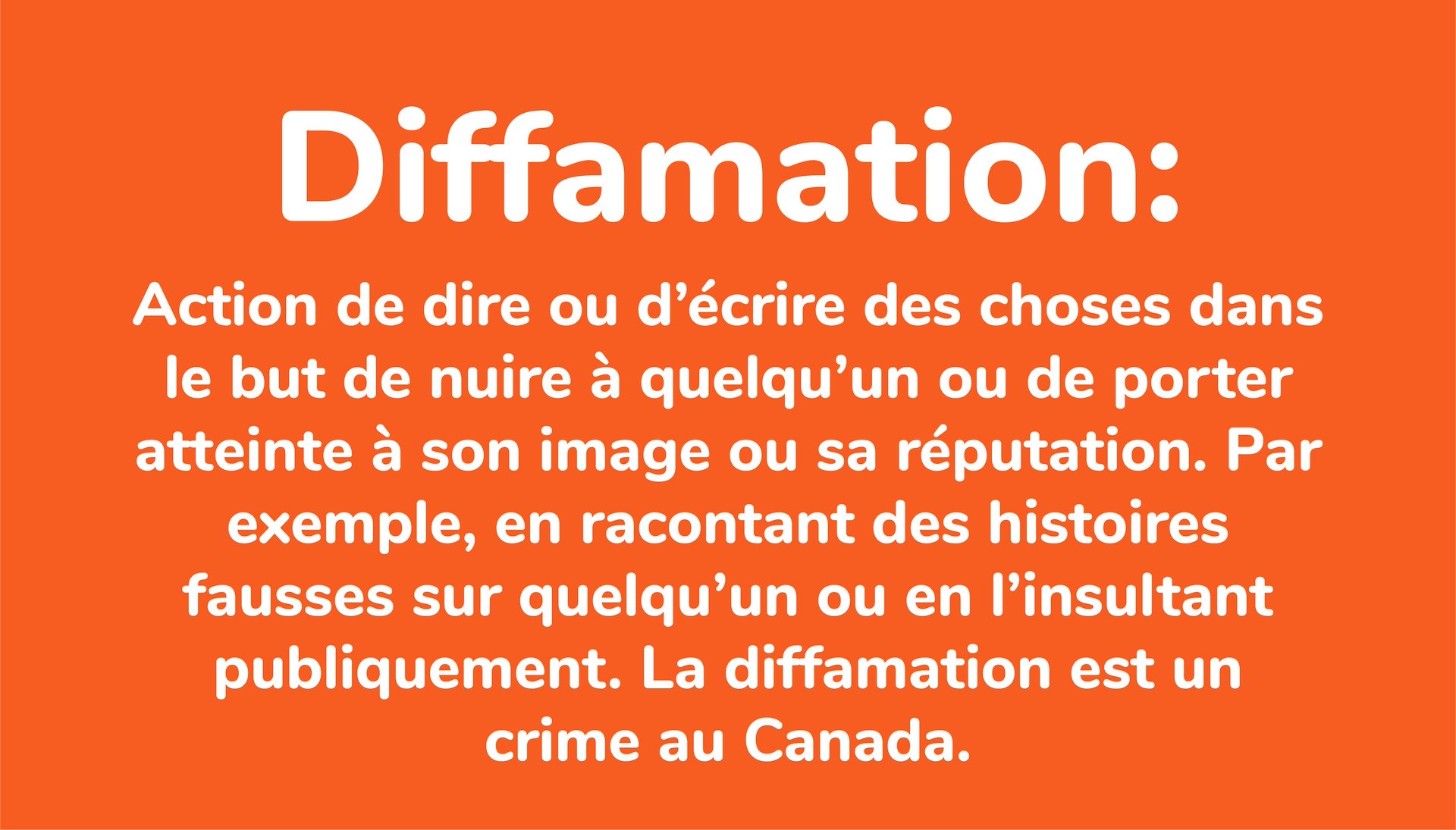 Diffamation 👨⚖️