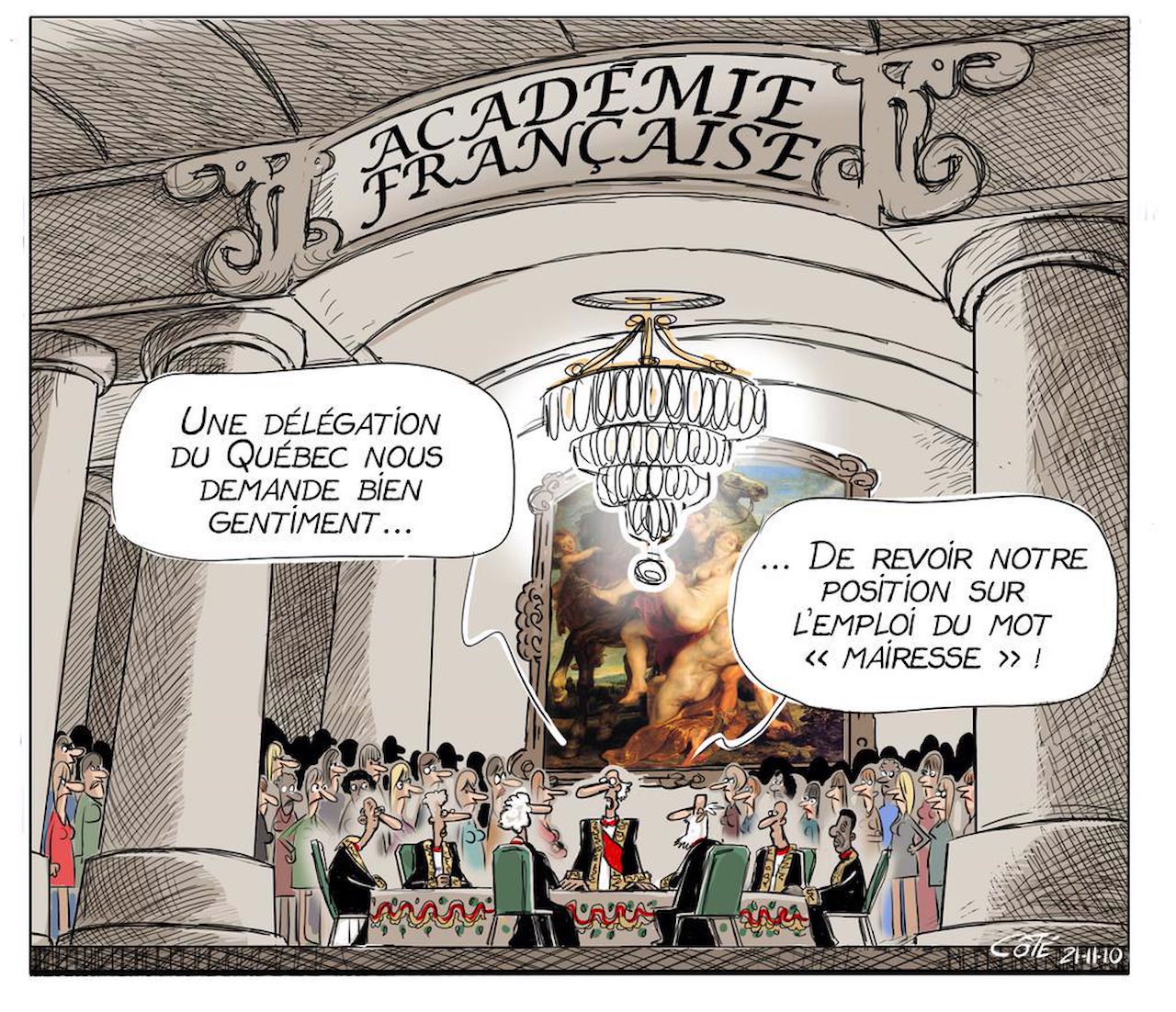 Madame le maire? Madame la maire? Madame la mairesse? 🤔